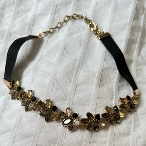 3/$15 Neutral gemstone choker necklace